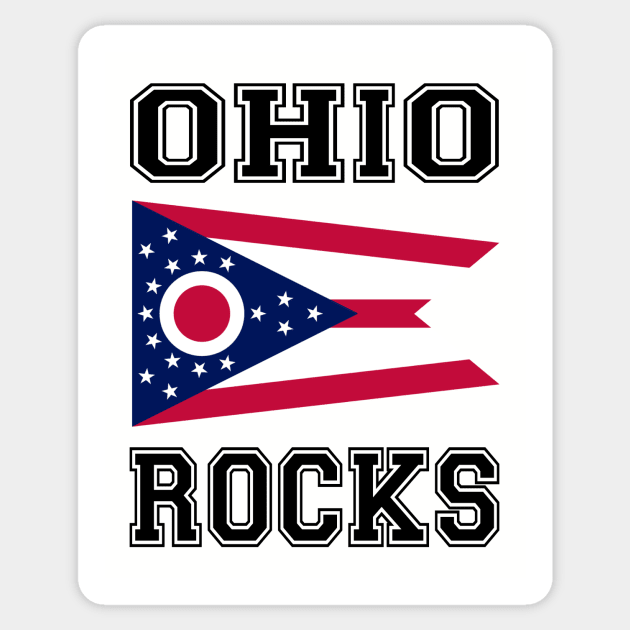 Ohio Rocks Sticker by RockettGraph1cs